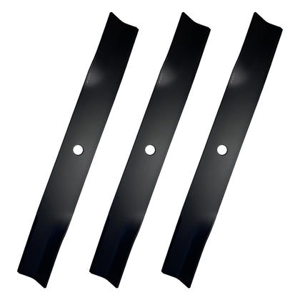 BLCE high-lift mower blades for a 50-inch Toro deck improve clipping and bagging.