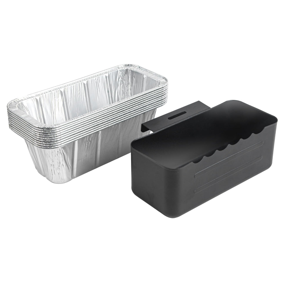 BLELEYLL drip tray for 17-inch Blackstone griddle captures grease for easy cleanup