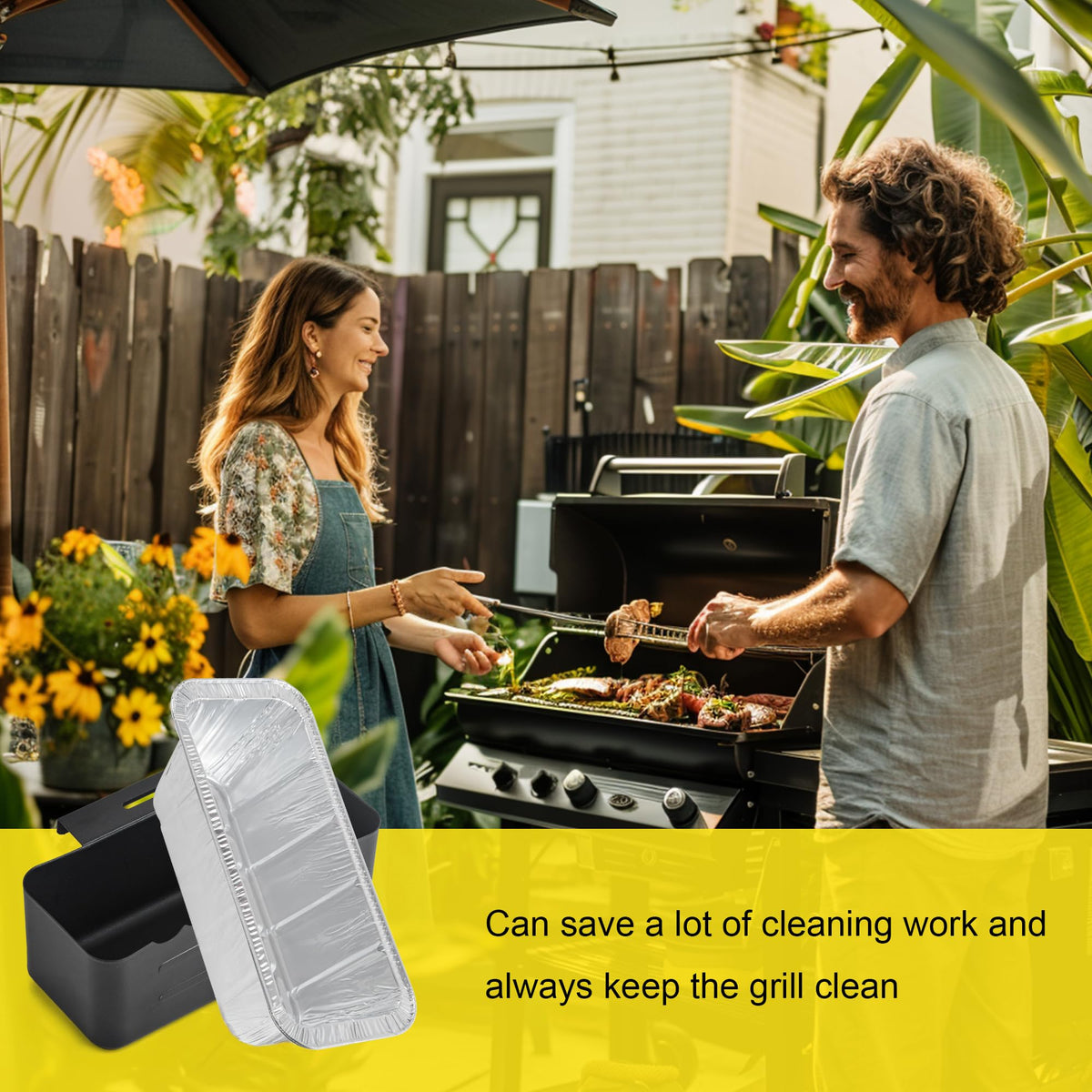 BLELEYLL set supports easy outdoor cleaning after grilling sessions
