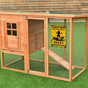 Bleihum humorous chicken sign room decor suitable for kids’ spaces