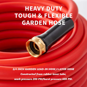 BLENDLITE hybrid-material hose shows flexibility in extreme temperatures.