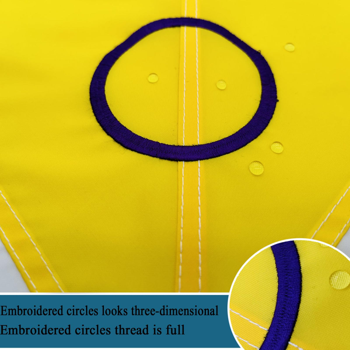 Bleshope pride flag with UV protection to preserve color outdoors