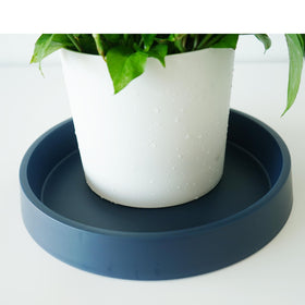 Bleuhome 6-inch saucer suitable for indoor/outdoor use, weather resistant