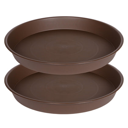 Bleuhome bird bath bowl 12 inch chocolate enhances outdoor space by inviting visiting birds.