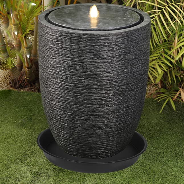 Bleuhome bird bath bowl in garden for outdoor birds