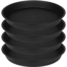 Bleuhome 19-inch plant saucer top view shows large drip area protecting surfaces.