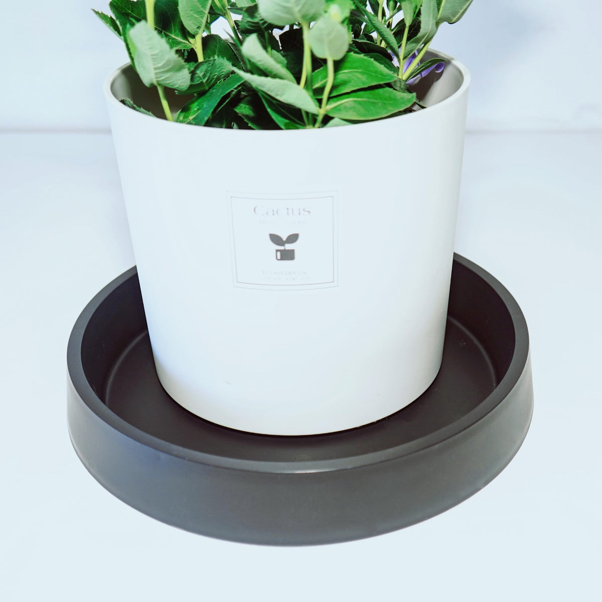 Bleuhome indoor/outdoor saucer, weather-ready for pots