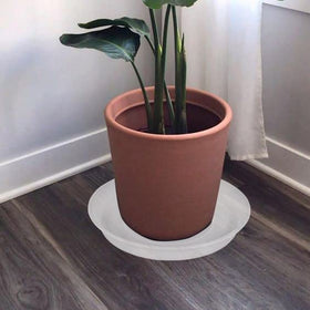 Bleuhome water-drip tray for 4-inch pots helps manage moisture.