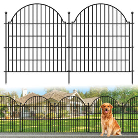 Blingluck 10-panel fence shows easy assembly for flexible yard boundaries.