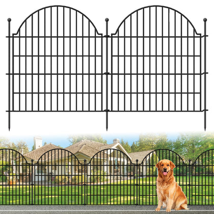 Blingluck 10-panel fence shows easy assembly for flexible yard boundaries.