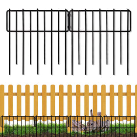 Blingluck animal barrier fence close-up steel wire for durable garden protection
