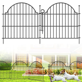 Blingluck decorative fence panel close-up showing durable welded wire for lasting outdoor borders.