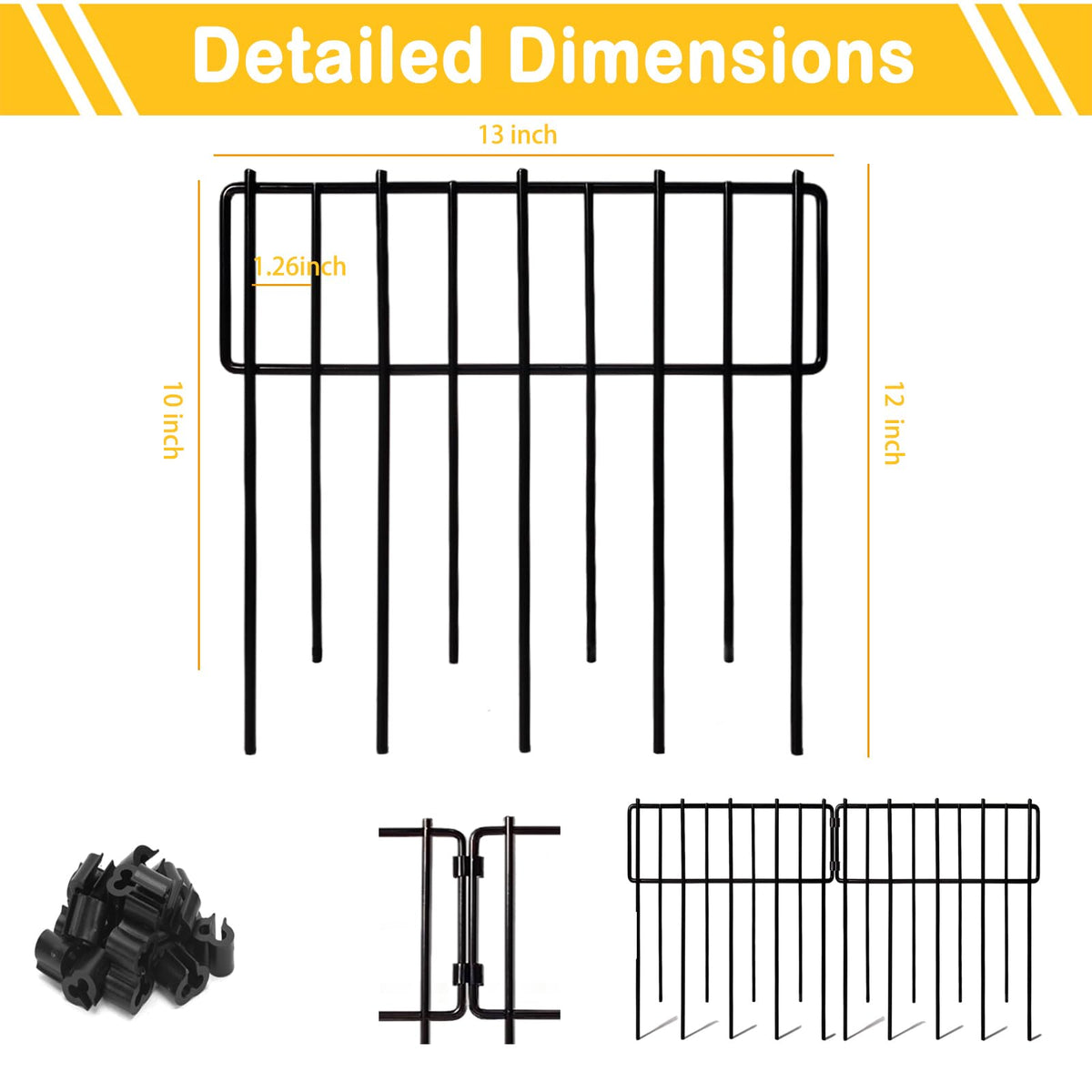 Blingluck dig-defense gap one-point-two-six-inch prevents escapes