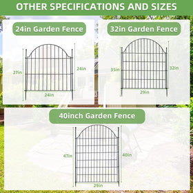 Blingluck durable fence panels serve as decorative and functional borders.