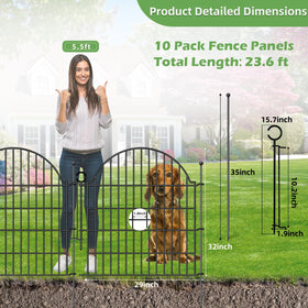 Blingluck rustproof metal wire fence for durable outdoor use.