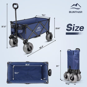 BLINTHAR versatile wagon for beach, camping, gardening, and more.