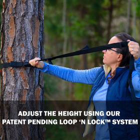 Each strap supports up to 300 lbs with Bliss Hammocks WM-505-2 durability.