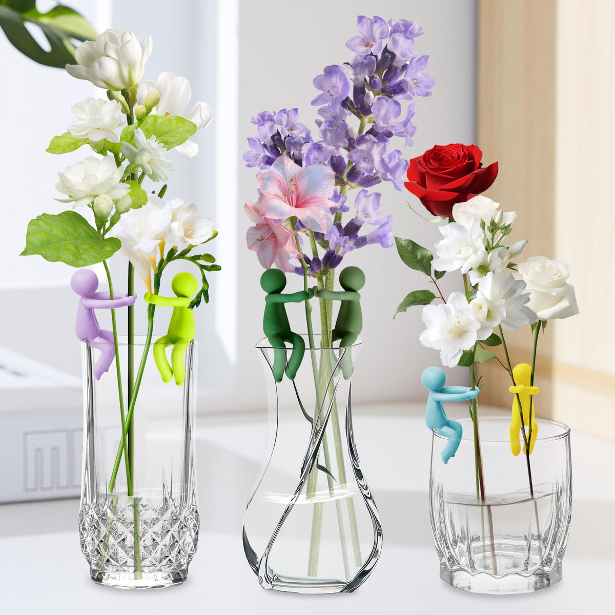 BlissfulTime indoor garden accessory supports sprout growth with a playful look
