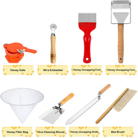 Blisstime wooden-handle tools designed for comfort during beekeeping