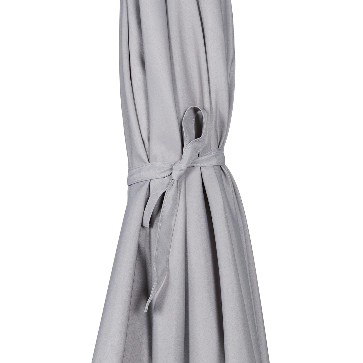 Blissun 7.5ft grey patio umbrella sturdy frame detail