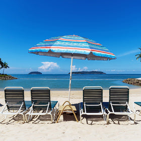 Blissun 72in beach umbrella carry bag for simple storage and transport