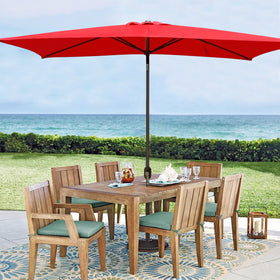 Blissun base not included; pair with 40 lb base for stability.