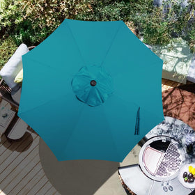 Blissun cerulean canopy packaged image highlights easy replacement