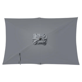 Blissun vented canopy promotes airflow to help prevent inversion in gusty conditions
