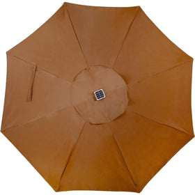 Blissun LED lighting highlights night gatherings under the umbrella