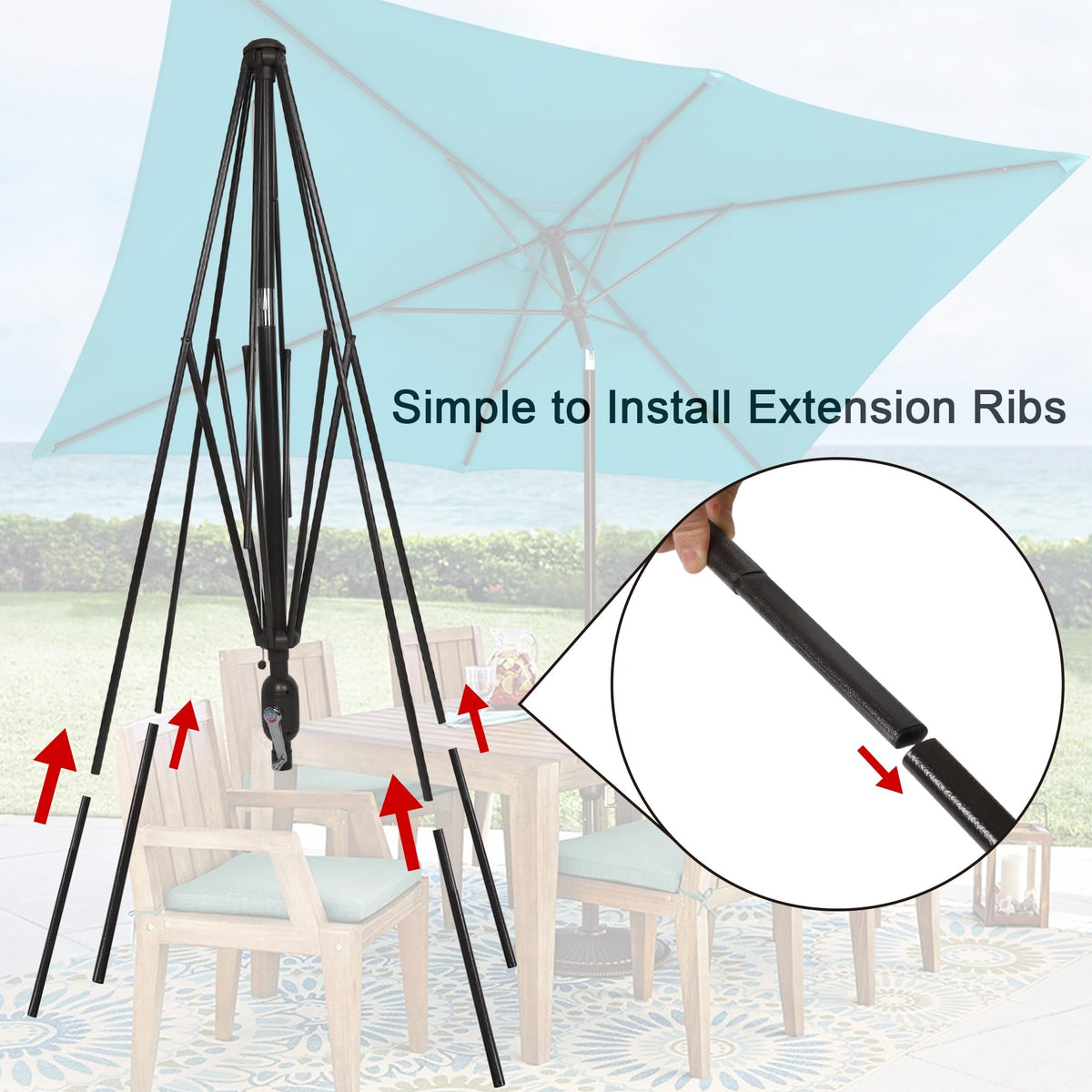 Blissun push-button tilt function demonstrated for adjustable sun angles