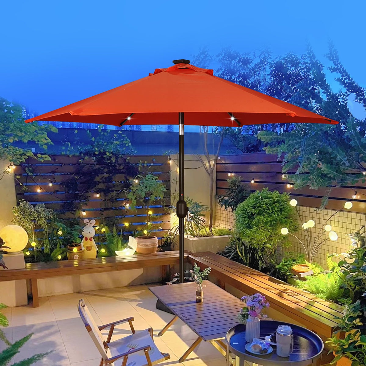Blissun top air vent enhances airflow and comfort under shade