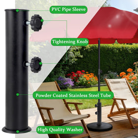 Blissun universal sleeves set with three sizes for a wobble-free fit.