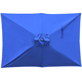Blissun vented canopy promotes airflow for comfortable shade.