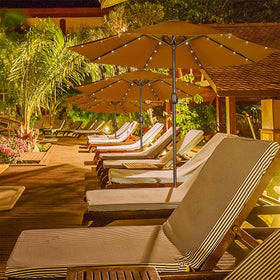 Blissun weather-ready fabric resists sun and moisture for long-term use