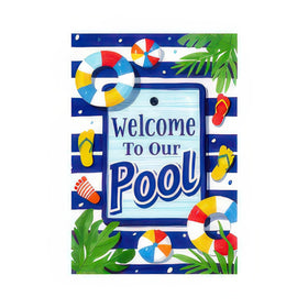 BlissYard seasonal pool decor flag for summer celebrations