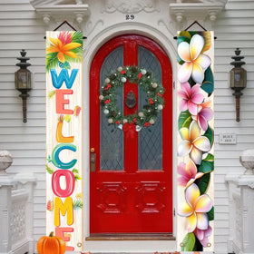 BlissYard summer party decoration banner serves as wall backdrop or door accent.
