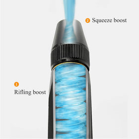 blkmythwk 3-spray-modes head provides versatile patterns for cars and patios