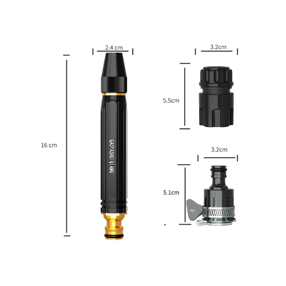 blkmythwk adjustable spray head for versatile watering and cleaning tasks