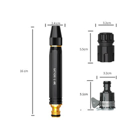 blkmythwk adjustable spray head for versatile watering and cleaning tasks