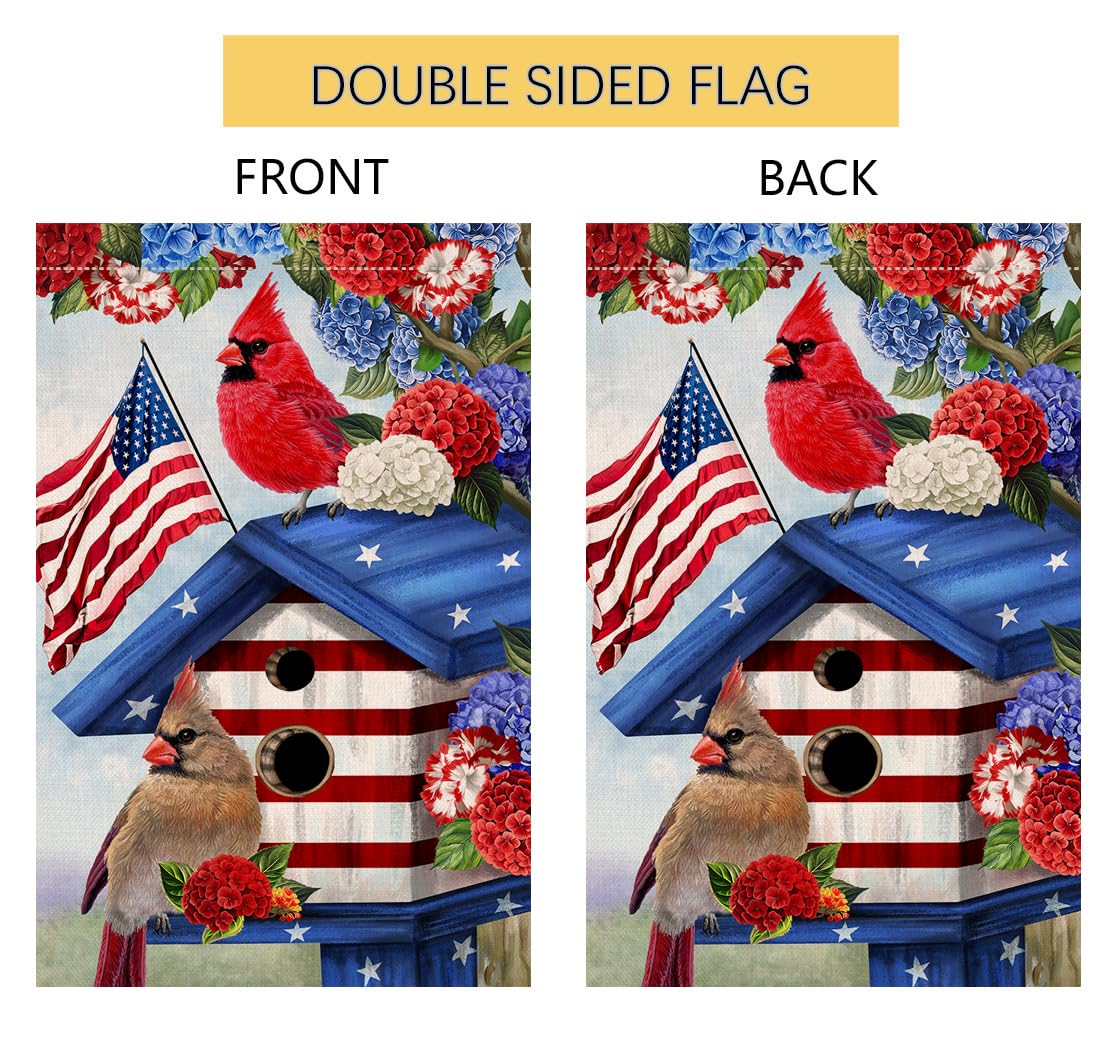 BLKWHT outdoor flag on patio highlights seasonal charm without requiring a separate pole.