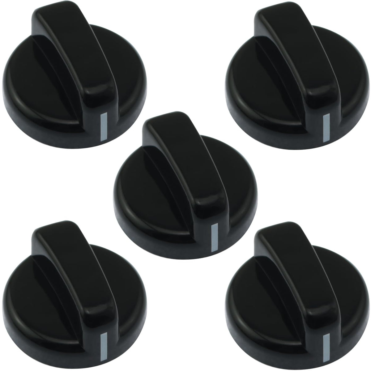 BLLNDX gas stove knob with D-shaped stem for easy ignition replacement and reliable control.
