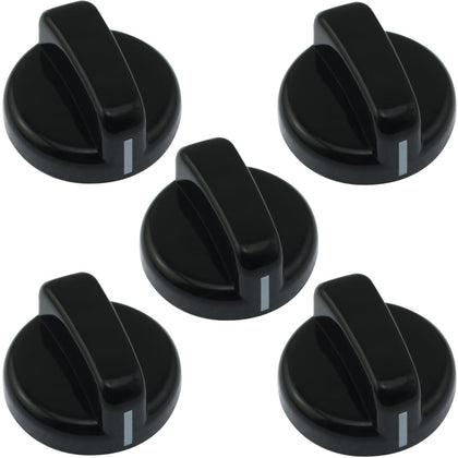 BLLNDX gas stove knob with D-shaped stem for easy ignition replacement and reliable control.