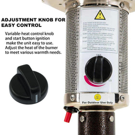 BLLNDX D-shaped stem knob fits most gas appliances with quick, alignment-friendly replacement.