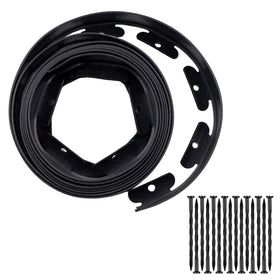 BLLREMIPSUR flexible lawn edging border defines curved garden edges with easy installation