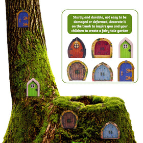 BLLREMIPSUR stone wood door style for terrariums and miniature landscapes