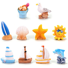 BLLREMIPSUR seashell figurine enhances mini gardens and cake toppers
