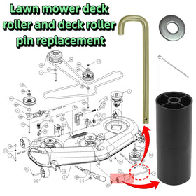BLOLACDZ 731-05679 deck roller shown for reliable replacement