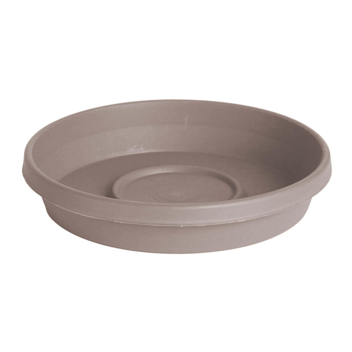 Bloem Terra Saucer pebble beige under pot protects surfaces from water and soil spills