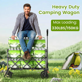 Blomoba wagon offers 180L capacity for groceries and gear