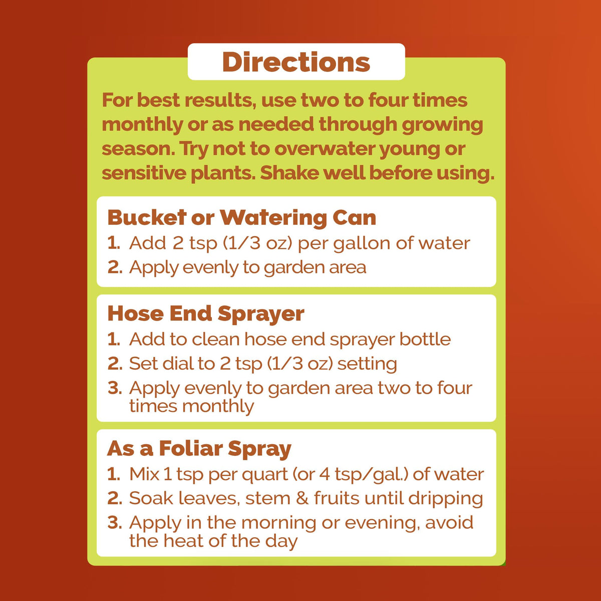 Bloom City liquid iron enables easy application in watering routines.